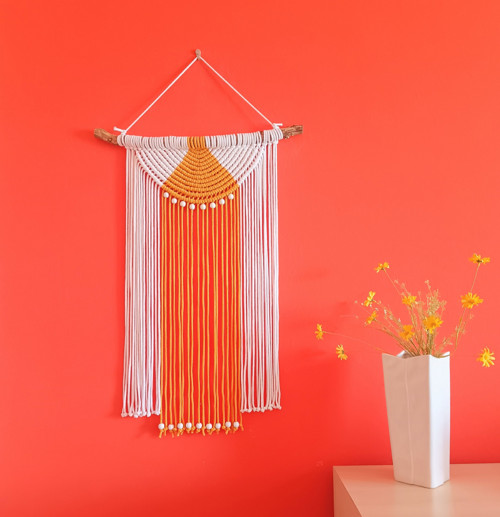 Macramé Boho dekorácia — foto 4
