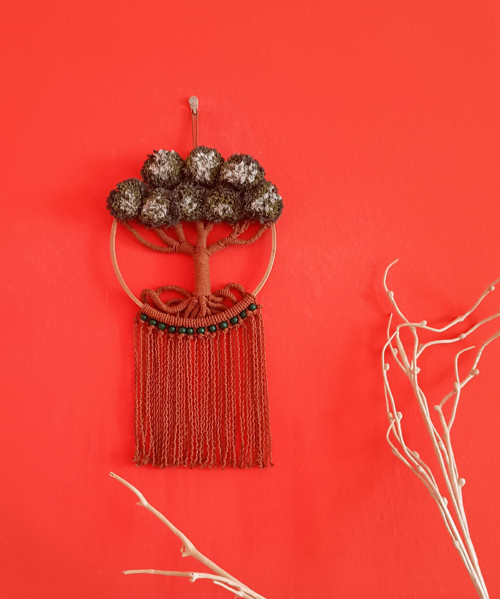 Macramé strom života — foto 3