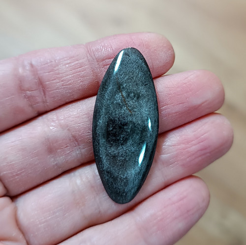Obsidián, ID 3893, 41x17 mm — foto 2