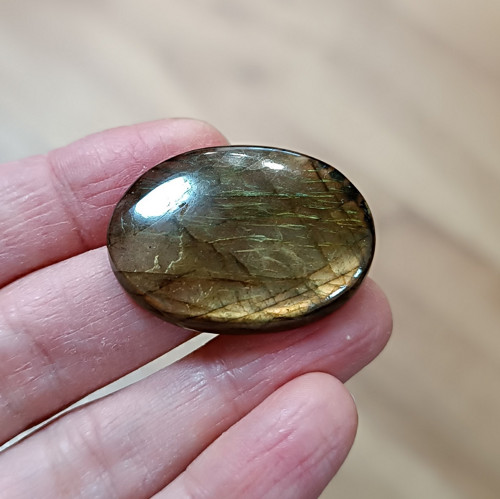 Labradorit, ID 3896, 34x24 mm — foto 2