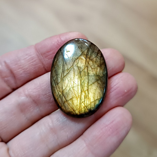 Labradorit, ID 3896, 34x24 mm — foto 5