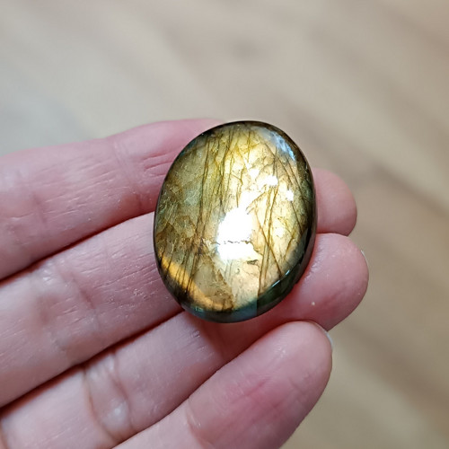 Labradorit, ID 3896, 34x24 mm — foto 3