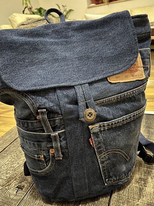 Batoh Denim FIDEL — foto 4