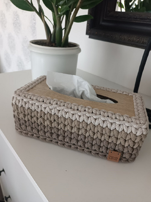 Háčkovaný Obal Na Kapesníky — foto 4