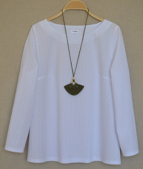 Macramé náhrdelník - avokádo — foto 3