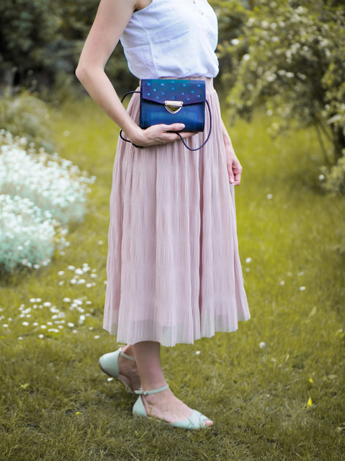 Kožená kabelka VIOLET MINI — foto 4