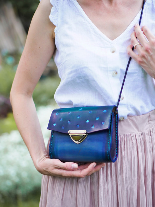 Kožená kabelka VIOLET MINI — foto 2