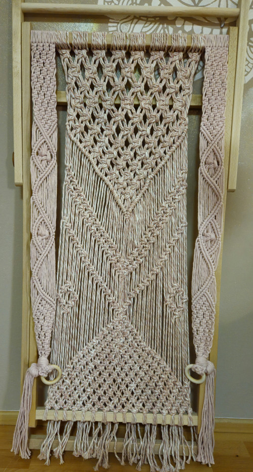 Macramé LEHÁTKO LENY s područkami — foto 3