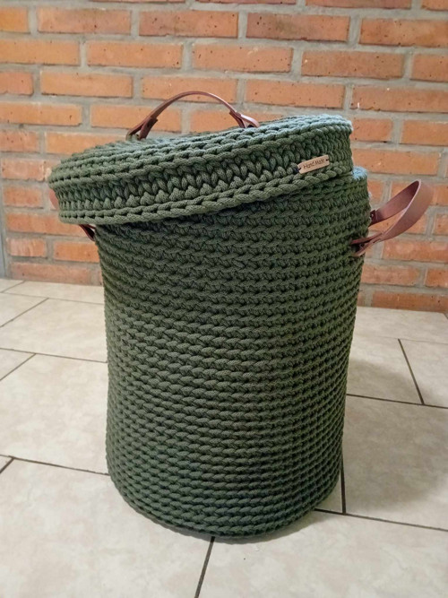 Velký koš s víkem — foto 2