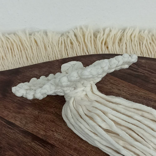Macramé květina — foto 4
