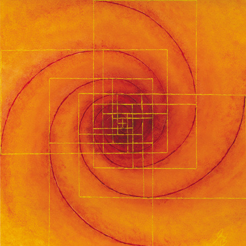 "Fibonacciho posloupnost" (51 x51 cm) — foto 2