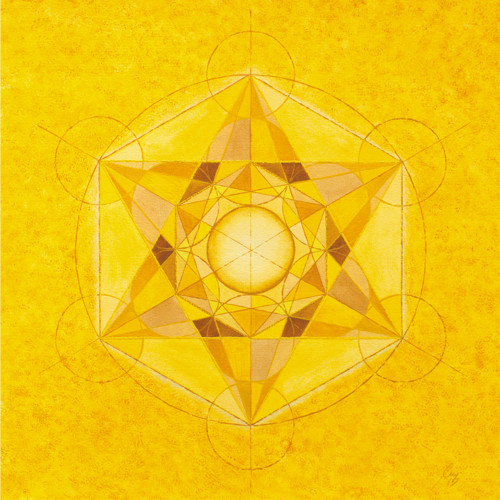 "Metatronova krychle" (51 x 51cm) — foto 2