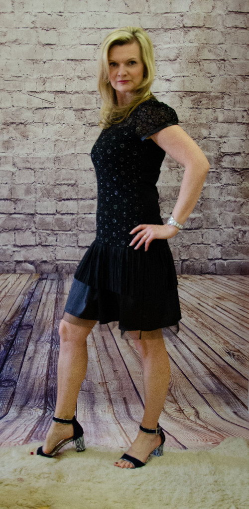 Šaty - Midnight black - Vel. 38 — foto 3