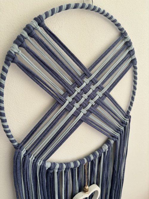 Macramé lapač snů - 30x100Cm — foto 4