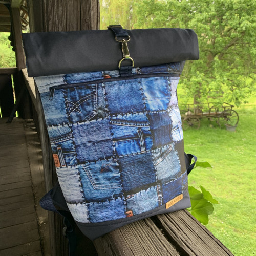 Jako jeans - rolovací batoh — foto 4