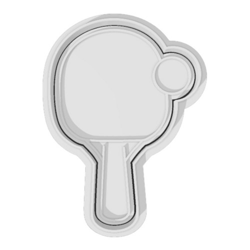 Vykrajovátko PING PONG - pálka — foto 3