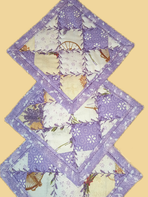 LEVANDULOVÁ POHODA - patchwork ubrus — foto 3