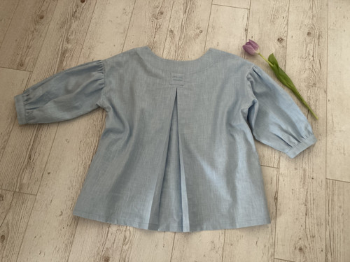 TOP/BLúZA ĽAN-ová / baby BLUE/ — foto 6