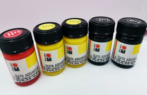 Barva na textil - Textil Aquarelle Marabu — foto 2