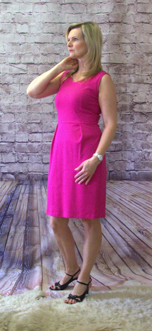Šaty - Fuchsia - Vel. 38 — foto 4
