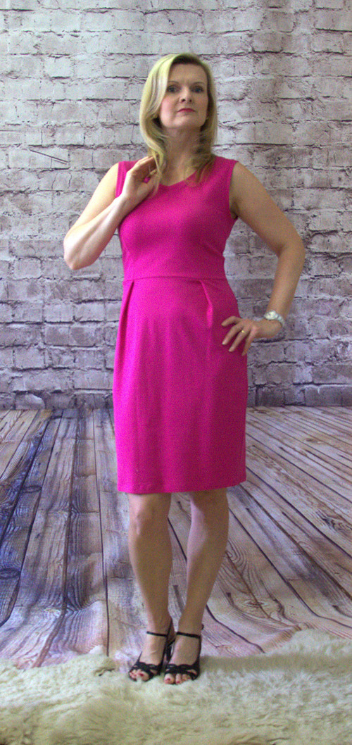 Šaty - Fuchsia - Vel. 38 — foto 5