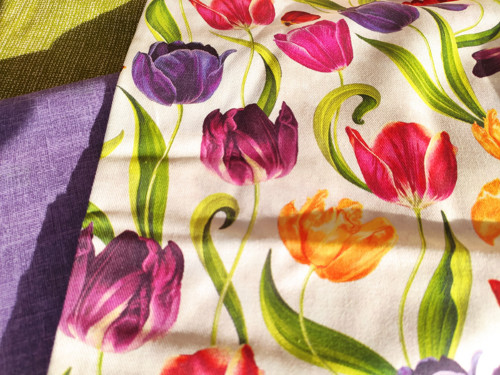 Metráž, barevné tulipány — foto 2