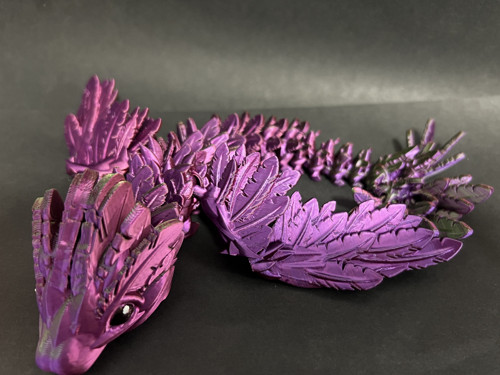 Mládě Opeřeného Hada - 25 cm - 3D Tisk — foto 5