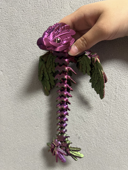 Mládě Opeřeného Hada - 25 cm - 3D Tisk — foto 4