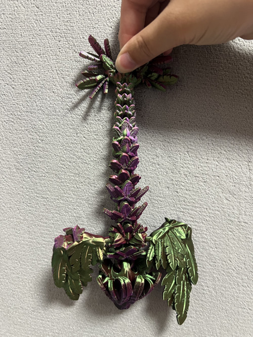 Mládě Opeřeného Hada - 25 cm - 3D Tisk — foto 3