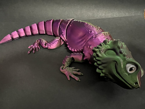 Agama Vousatá - 26 cm - 3D Tisk — foto 5