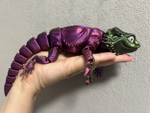 Agama Vousatá - 26 cm - 3D Tisk — foto 2