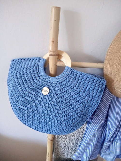 SUMMER BAG basket egyptská modrá — foto 4