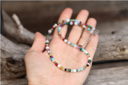 Náhrdelník choker - mix — foto 2