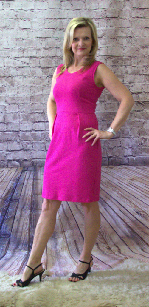 Šaty - Fuchsia - Vel. 38 — foto 6