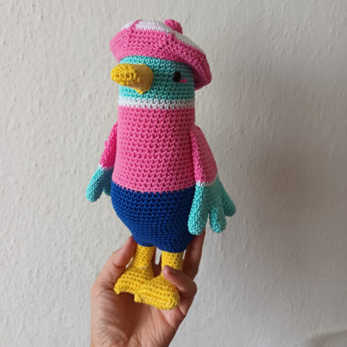 Háčkovaný kačer Jean — foto 3