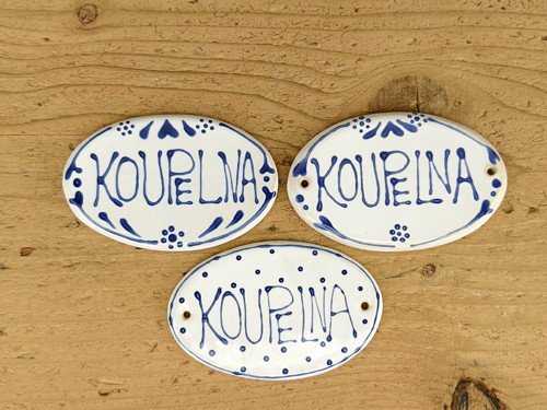 Cedulka Na Dveře Koupelna — foto 4