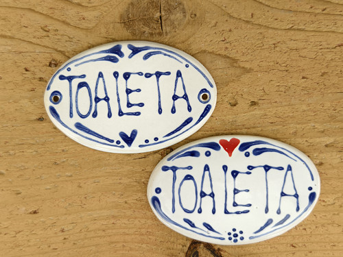 Cedulka Na Dveře Toaleta — foto 5