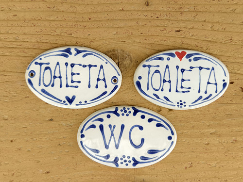 Cedulka Na Dveře Toaleta — foto 4