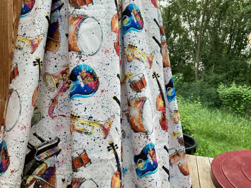 Hudební ... - maxisukně na míru — foto 2