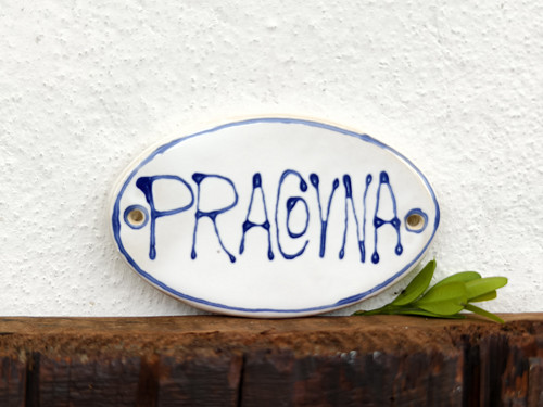 Cedulka Na Dveře Pracovna — foto 3