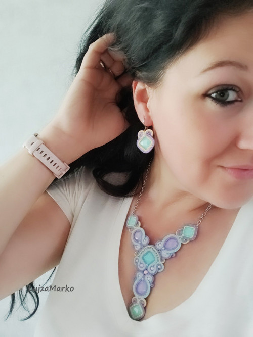 Karin soutache sada šperku — foto 3