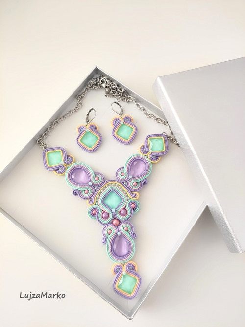 Karin soutache sada šperku — foto 4