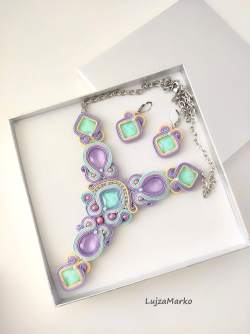 Karin soutache sada šperku — foto 5