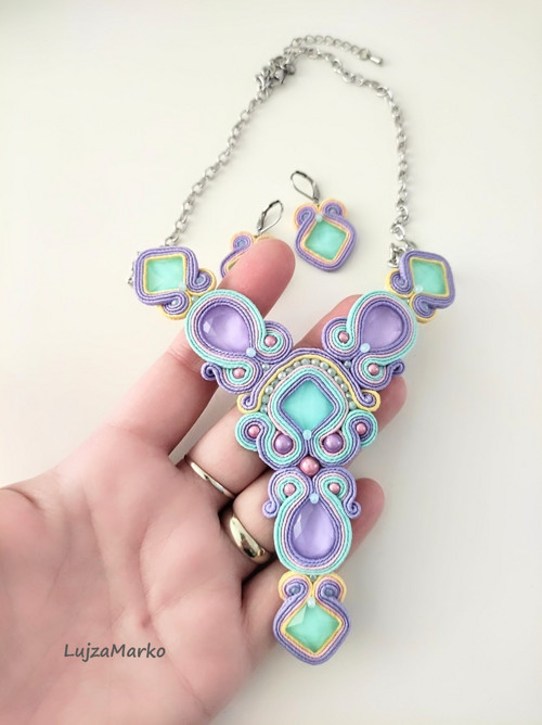 Karin soutache sada šperku — foto 6