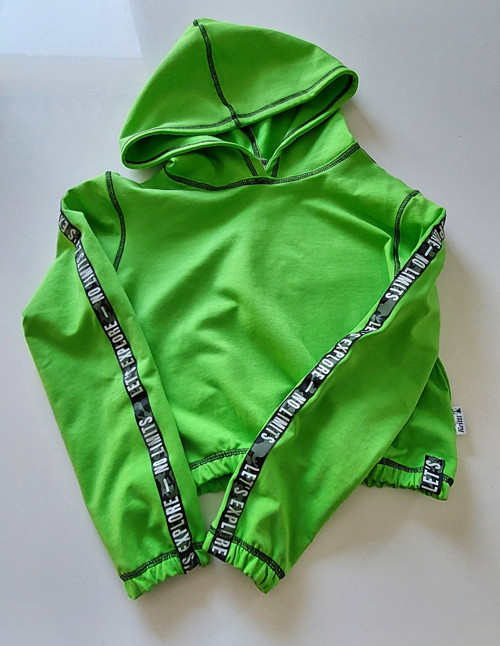 Crop-top mikina — foto 2