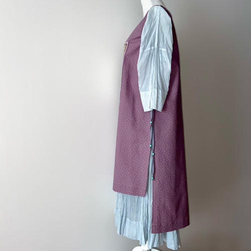 Lněné Boho šaty vel. 40-42 / L-XL — foto 3