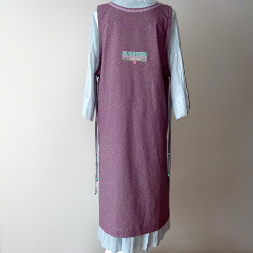 Lněné Boho šaty vel. 40-42 / L-XL — foto 4