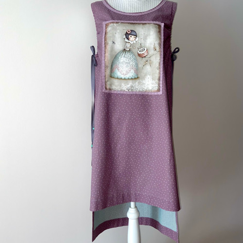 Lněné Boho šaty vel. 40-42 / L-XL — foto 6
