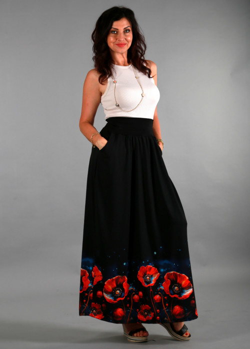 Dámská Sukně Bella Maková — foto 3