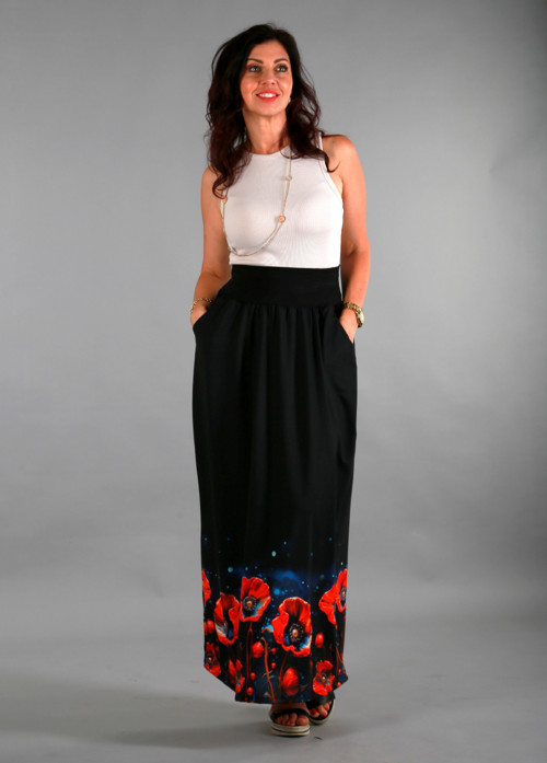 Dámská Sukně Bella Maková — foto 2